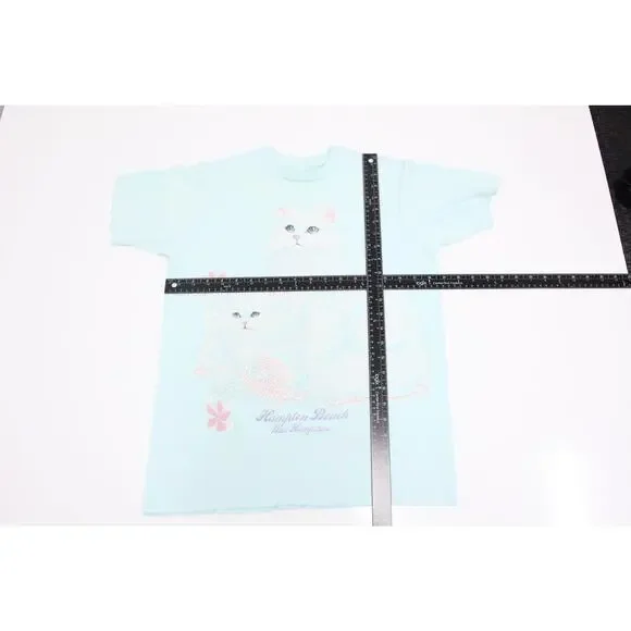 Vintage Kitty Cats Hampton Beach New Hampshire T Shirt Medium - Picture 6 of 8